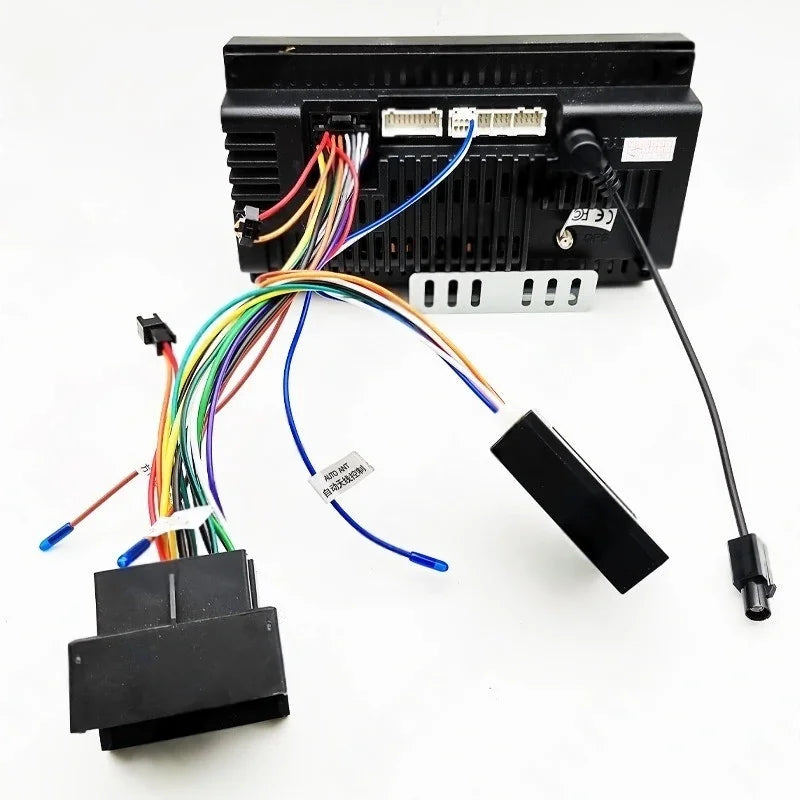 Radio Wiring Harness Adapter, CAN Bus Decoder, 16 Pin Car Android Cable, for VW Golf, Jetta, Polo, Passat, T-Roc, Octavia, Leon