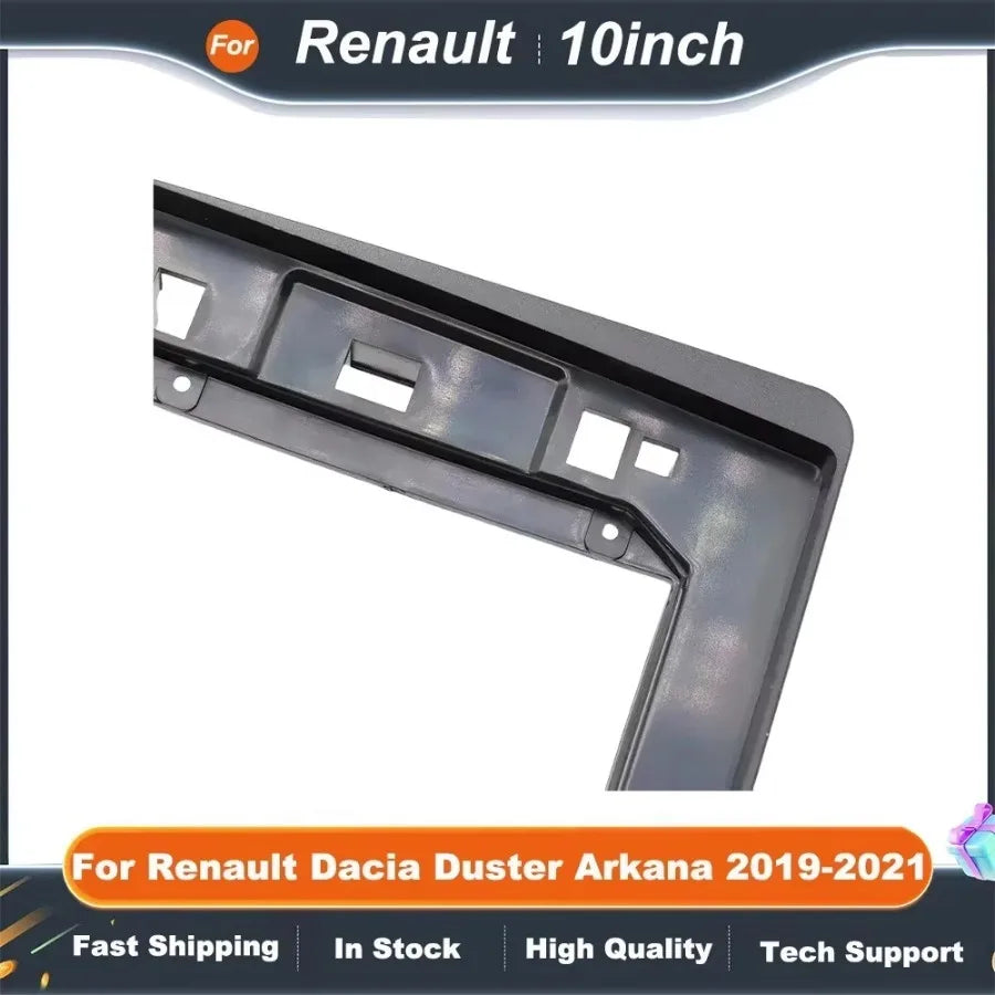 10 Inch Android Car Audio Fascia Panel for Renault Dacia Duster Arkana 2019-2021