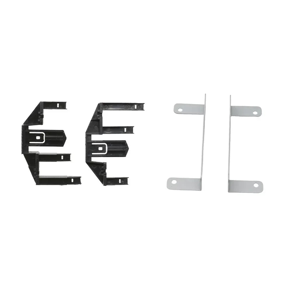 Car Fascia Radio Panel for Toyota Land Cruiser Prado (150) 2009-2013 (Left wheel) Dash Kit Console Facia Plate Bezel Adapter