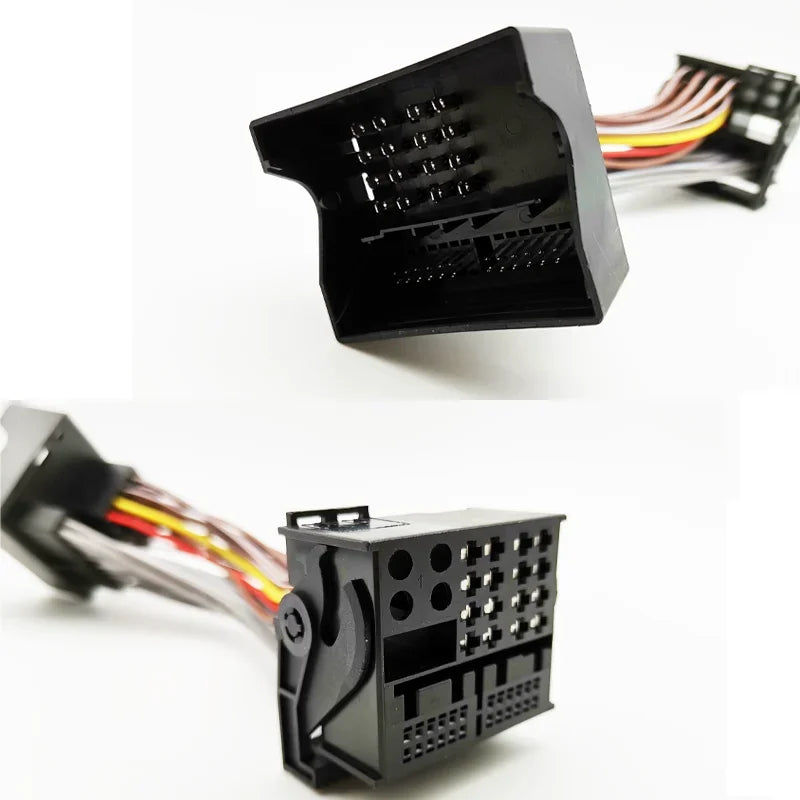 40 Pin Quadlock Extension Adapter Cable Plug Play Wiring Harness for BMW Citroen Ford Mercedes Peugeot VW Audi SEAT Opel Skoda