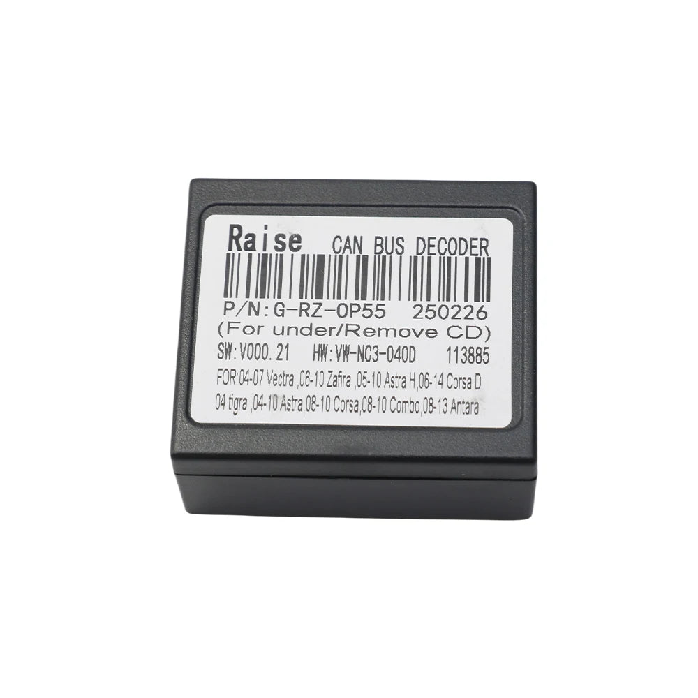 9 inch 22.86cm Car Fascia Frame Adapter Canbus Box Android Radio Dash Fitting Panel Kit for Opel Zafira B Astra H Antara Corsa D