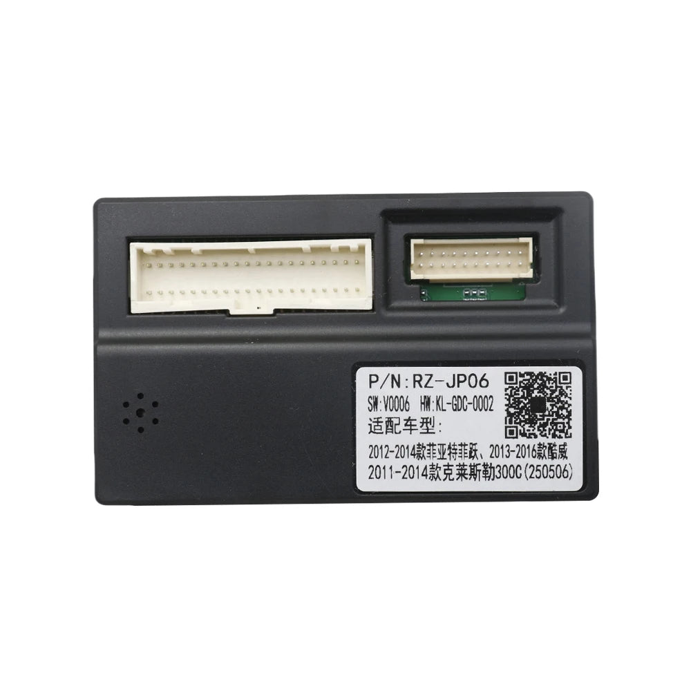 16Pin Car Stereo Wire Harness Adapter Decoder For Dodge Journey Fiat Freemont Leap Android Power Cable With Canbus Box