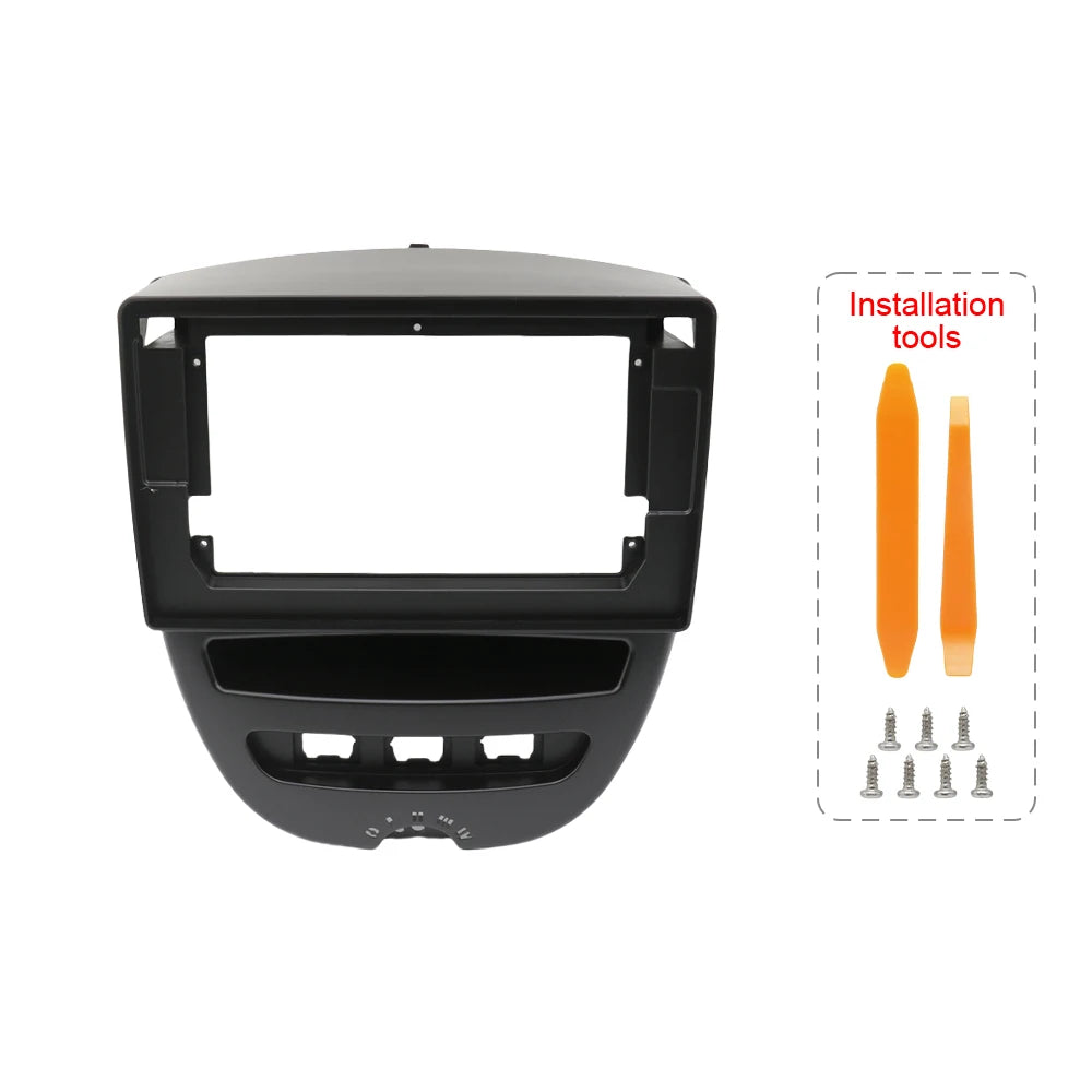 7/10inch Universal Car Radio Frame For Toyota Aygo Citroen C1 Peugeot 107 2005-2014 Android MP5 Stereo Player 2Din Head
