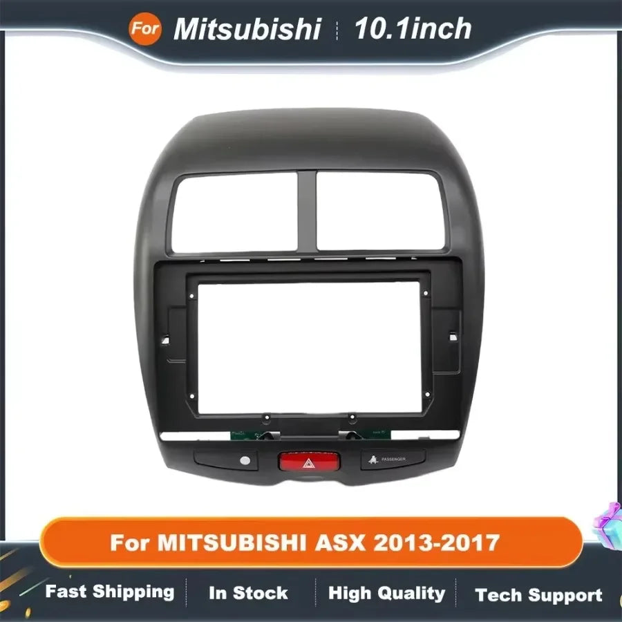 10.1 Inch 2 Din Android Car Radio Fascia for MITSUBISHI ASX 2013-2017 with MP5 Player