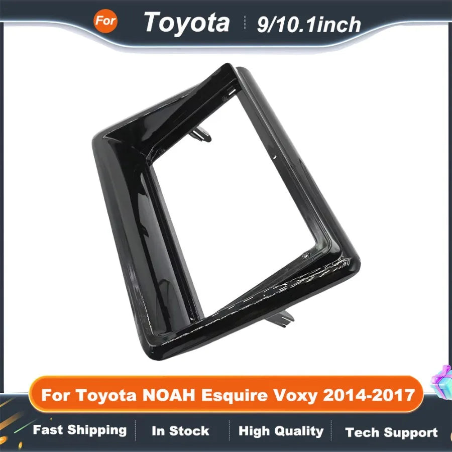 9"/10.1" Car Radio Frame Fascia for TOYOTA NOAH ESQUIRE VOXY 2014-2017 GPS MP5 Android Stereo Player 2Din Head Unit Dash Frame