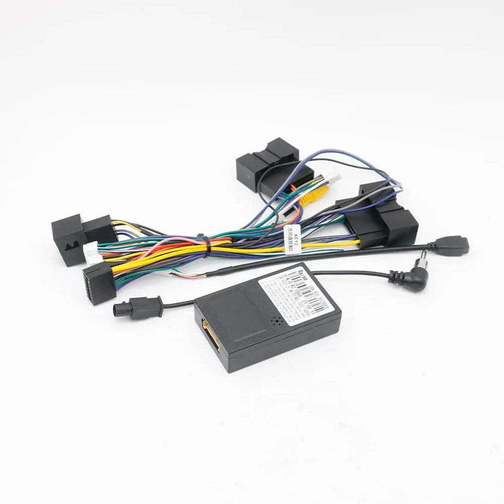 For Ford Mustang 2015-2018 9 Inch Car Fascia Frame Adapter Canbus Box Android Radio Dashboard Fitting Panel Kit Face Plate