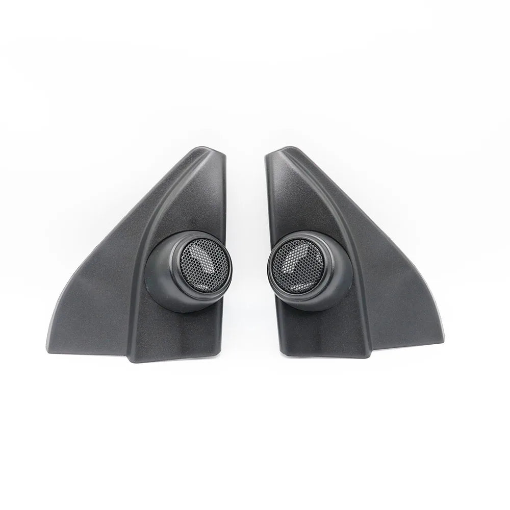 For Toyota Fortuner 2016-2019 2PCS Car Tweeter Refitting Audio Door Angle Gum Speaker Cover Boxes Mounts