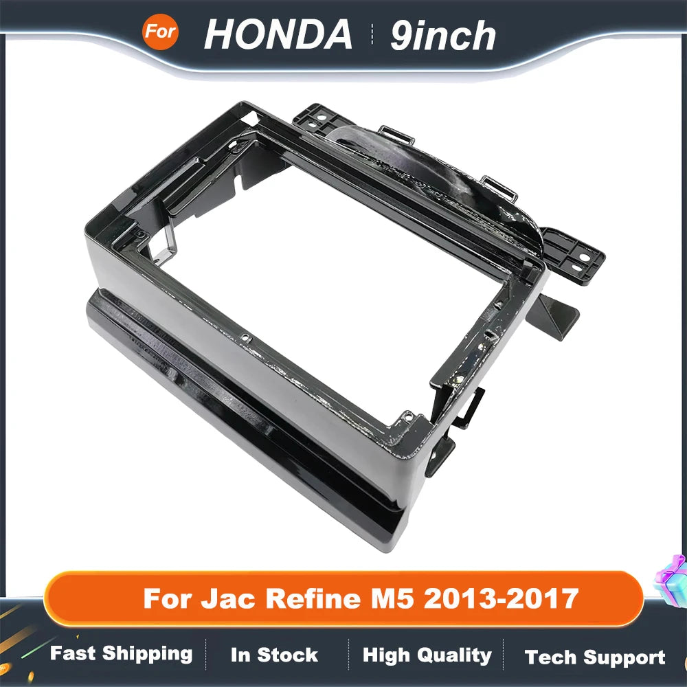 9 Inch Car Audio Fascia Panels Adapter For Jac Refine M5 2013-2017  Android Radio Dash Fitting Panel Kit