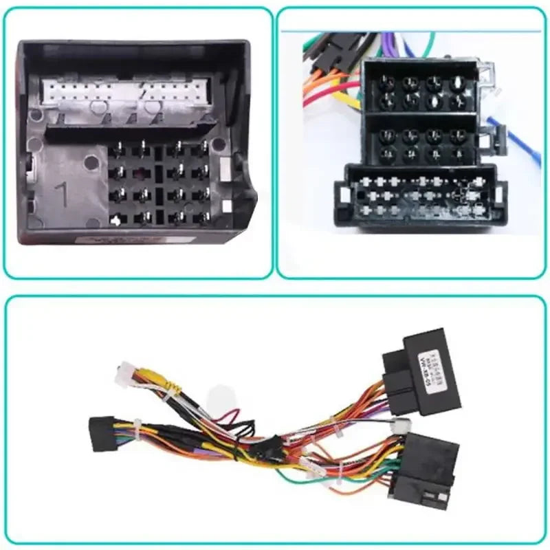 Canbus Box RZ-VW08/ RZ-VW58 Adaptor Decoder For All Volkswagen Skoda Seat /Polo/Passat/jetta/Tiguan/Touran Android 2 Din GPS Car