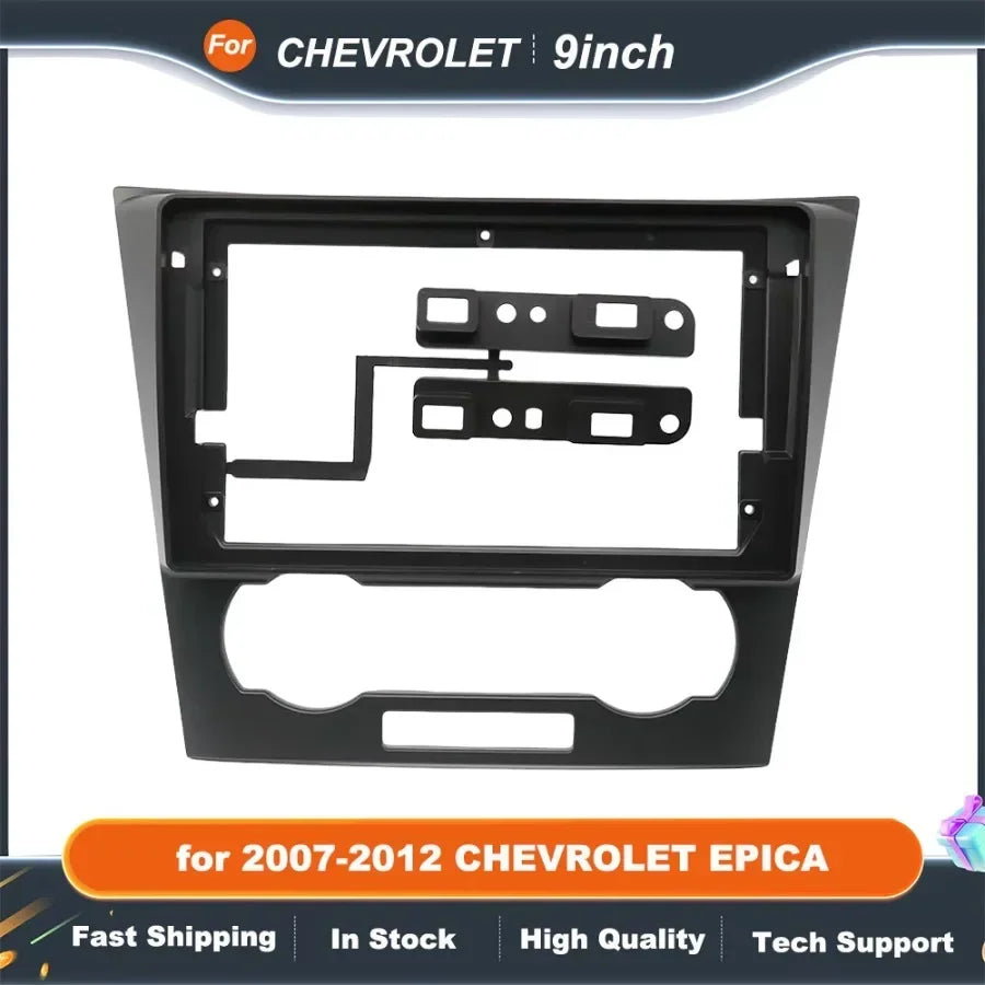 9 Inch car stereo panel for Chevrolet Epica 2007-2012 Stereo Dashboard Refitting Panel Kit