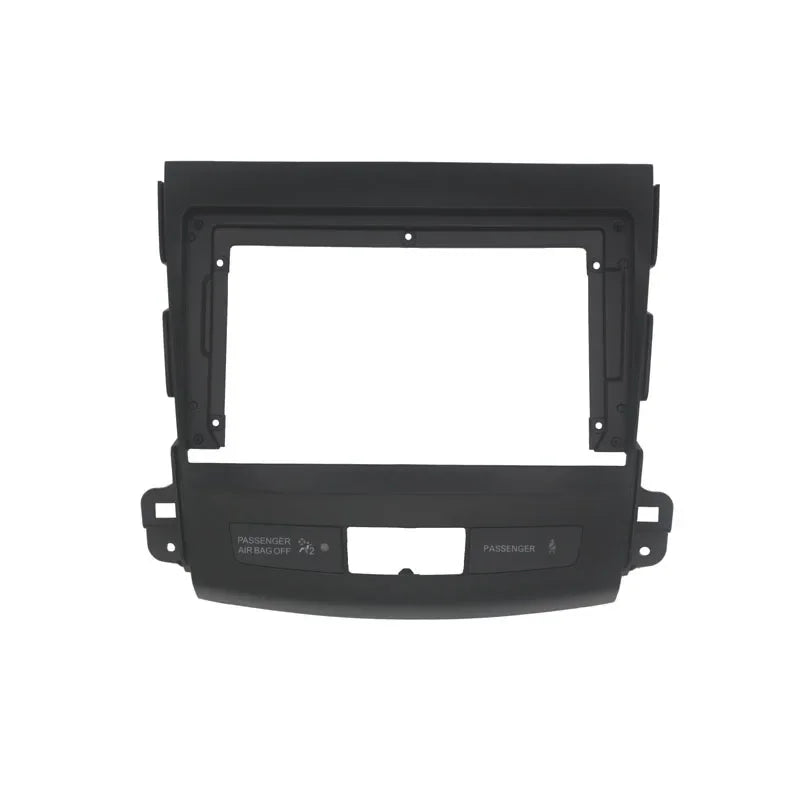 2 Din Car Radio Fascia For Mitsubishi Outlander XL/Citroen C-Crosser/Peugeot 4007 Auto Stereo Dashboard Panel Bezel Faceplate