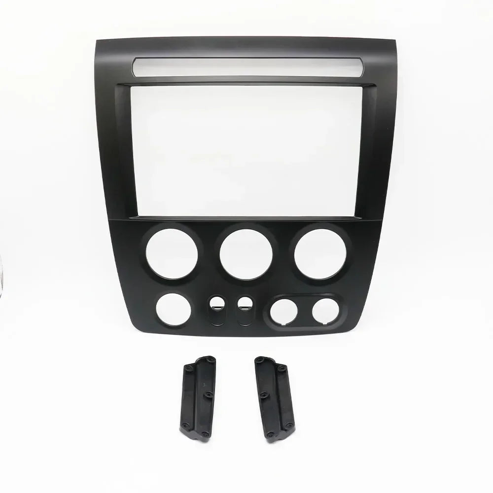 Car Refitting CD DVD Radio Fascia Frame for 2005-2010 HUMMER H3 (LHD) 2DIN Stereo Dash Face Plate  Panel Mount Kit