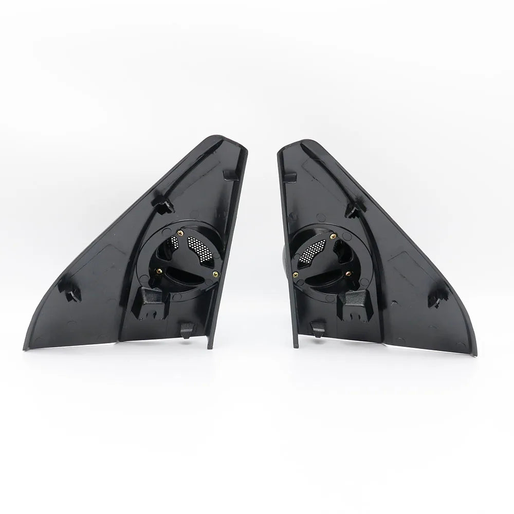 For Toyota Fortuner 2016-2019 2PCS Car Tweeter Refitting Audio Door Angle Gum Speaker Cover Boxes Mounts