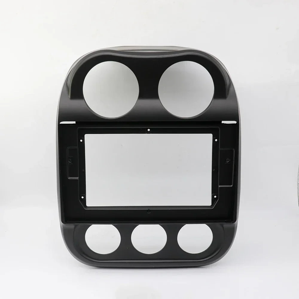 For Jeep Compass Patriot 2010-2016 10.1 Inch Car Radio Fascias Stereo Dash Board Frame 2 Din GPS MP5 Android Player Panel Trim