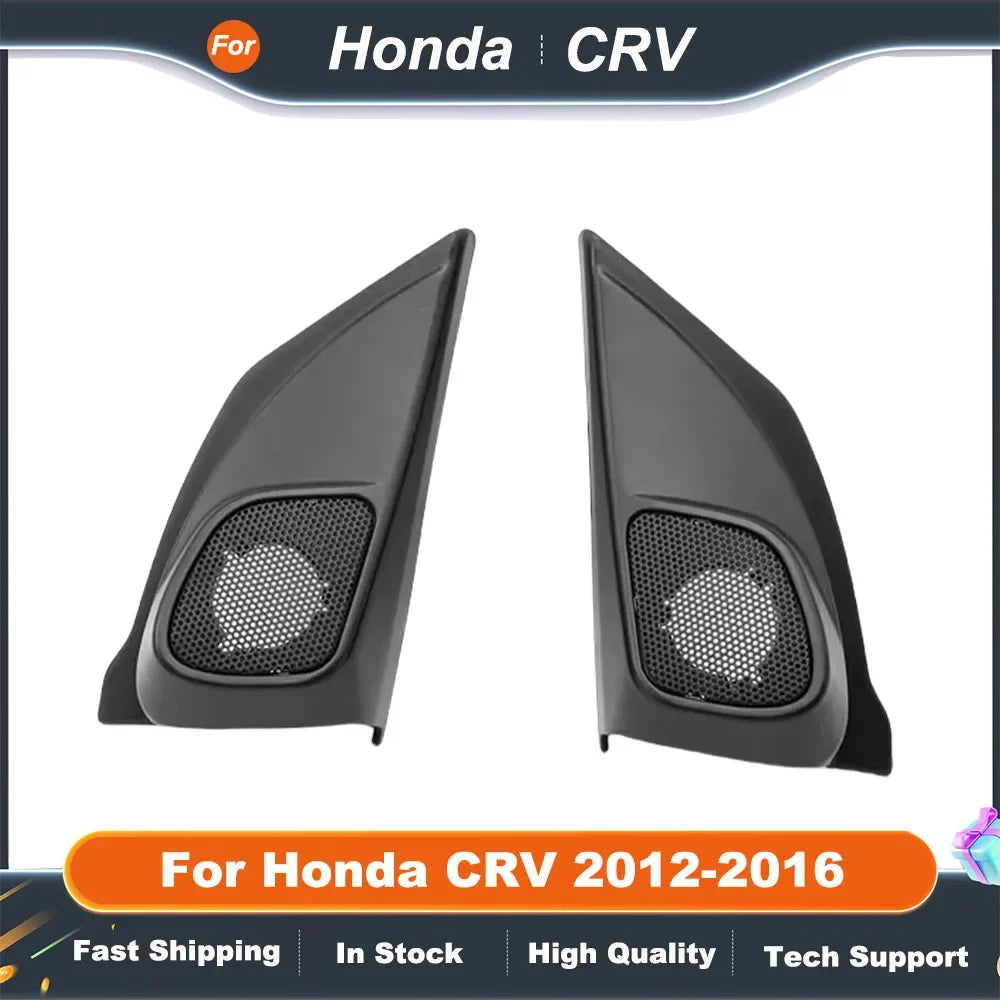2PCS Car Speaker Mounts for Honda CRV 2012-2016 Tweeter Refitting Audio Door Angle Cover Boxes