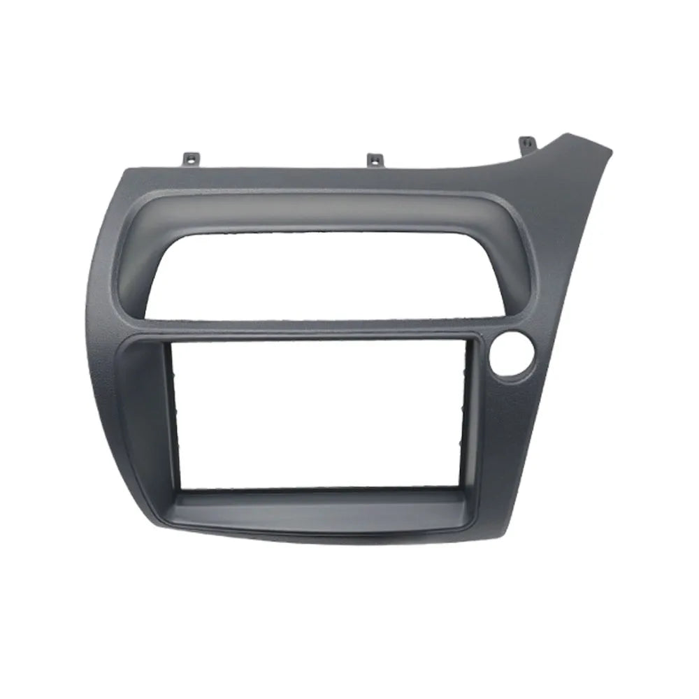 2 Din Car Fascia Radio Panel for Honda- Civic- Hatchback 2006-2011CD DVD  Frame  Adapter Cover Trim  (Left Wheel)