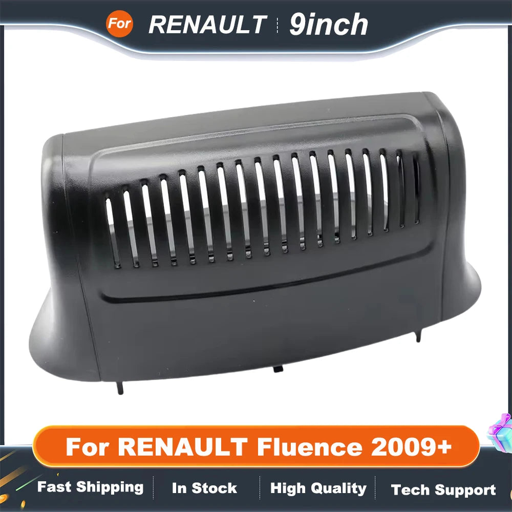9 Inch Car Radio Frame For RENAULT Fluence 2009+ Install Facia Console Bezel GPS Adapter Plate Trim Cover Dash Kit