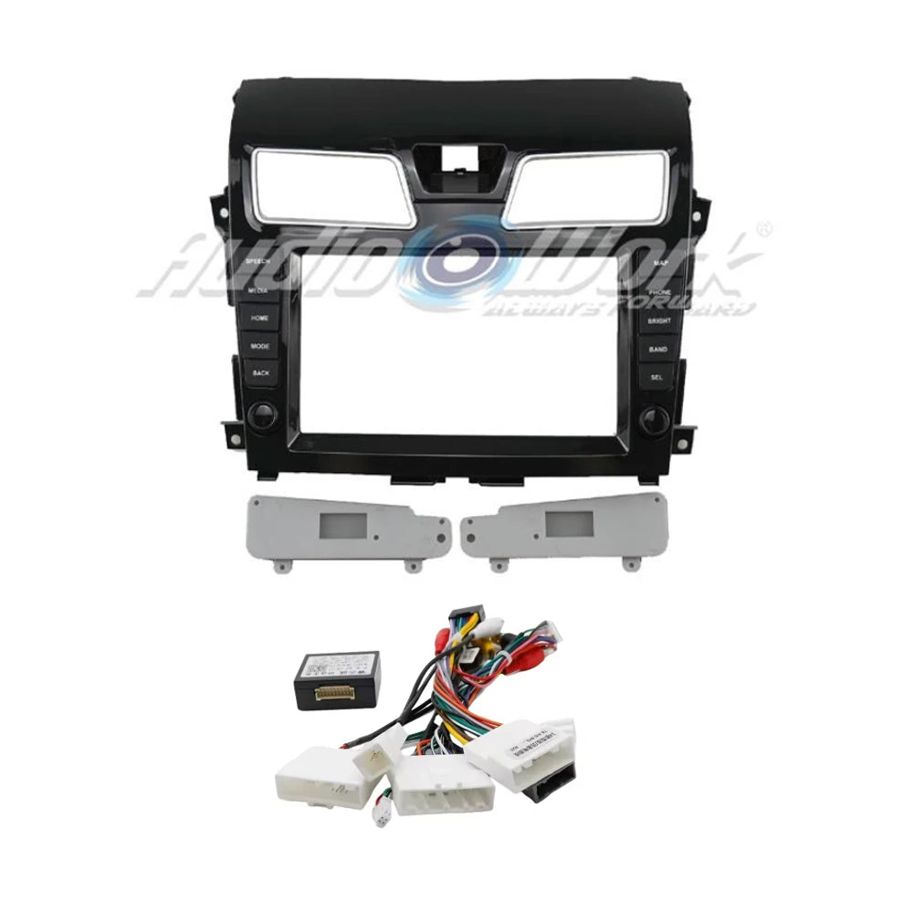 9 10 Inch Car Frame Fascia Adapter Canbus Box Decoder For Nissan Teana Altima 2013-2018 Android Radio Dash Fitting Panel Kit