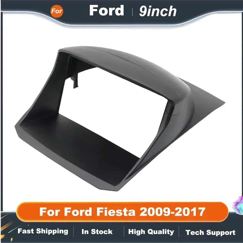 For Ford Fiesta 9 Inch Android Dash Panel Fitting Kit with CANBUS Box  Fascia Frame Adapter