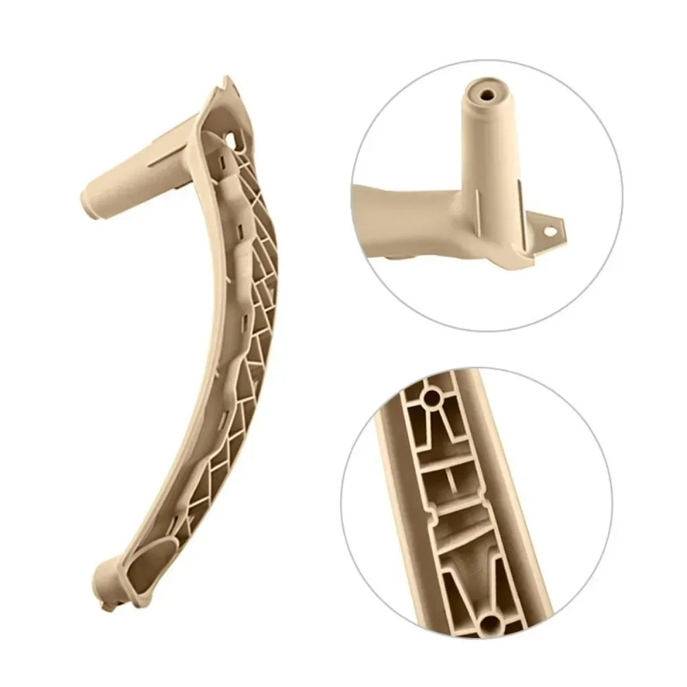 LHD RHD Upgraded Interior Fiber Door Handle Cover Trim Replacement For BMW X5 X6 E70 E71 E72 2007-2014