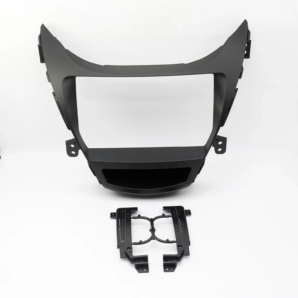9 Inch For HYUNDAI Elantra 2012-2014 Car Radio Android Stereo GPS MP5 Player Casing Frame 2 Din Head Unit Fascia Cover Trim Kit