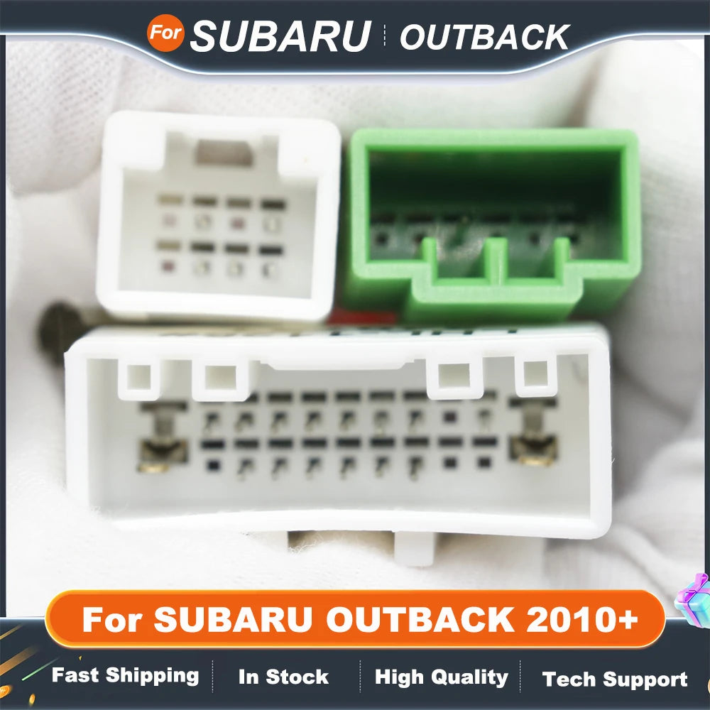 16PIN Car Radio Cable with For SUBARU OUTBACK 2010+ Cable POWER WIRE Android