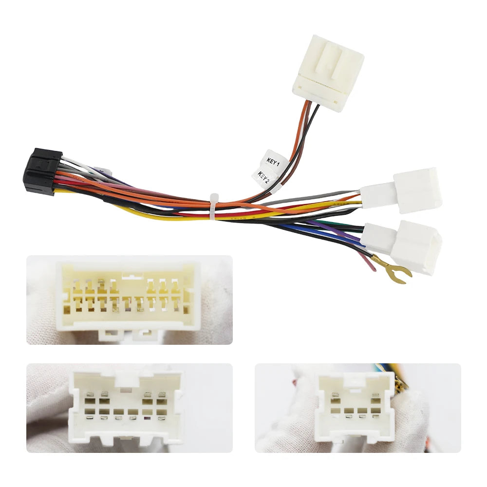 Car Radio Cable 16PIN For Nissan Xterra Navara LOW END Cable Power Wire Cable