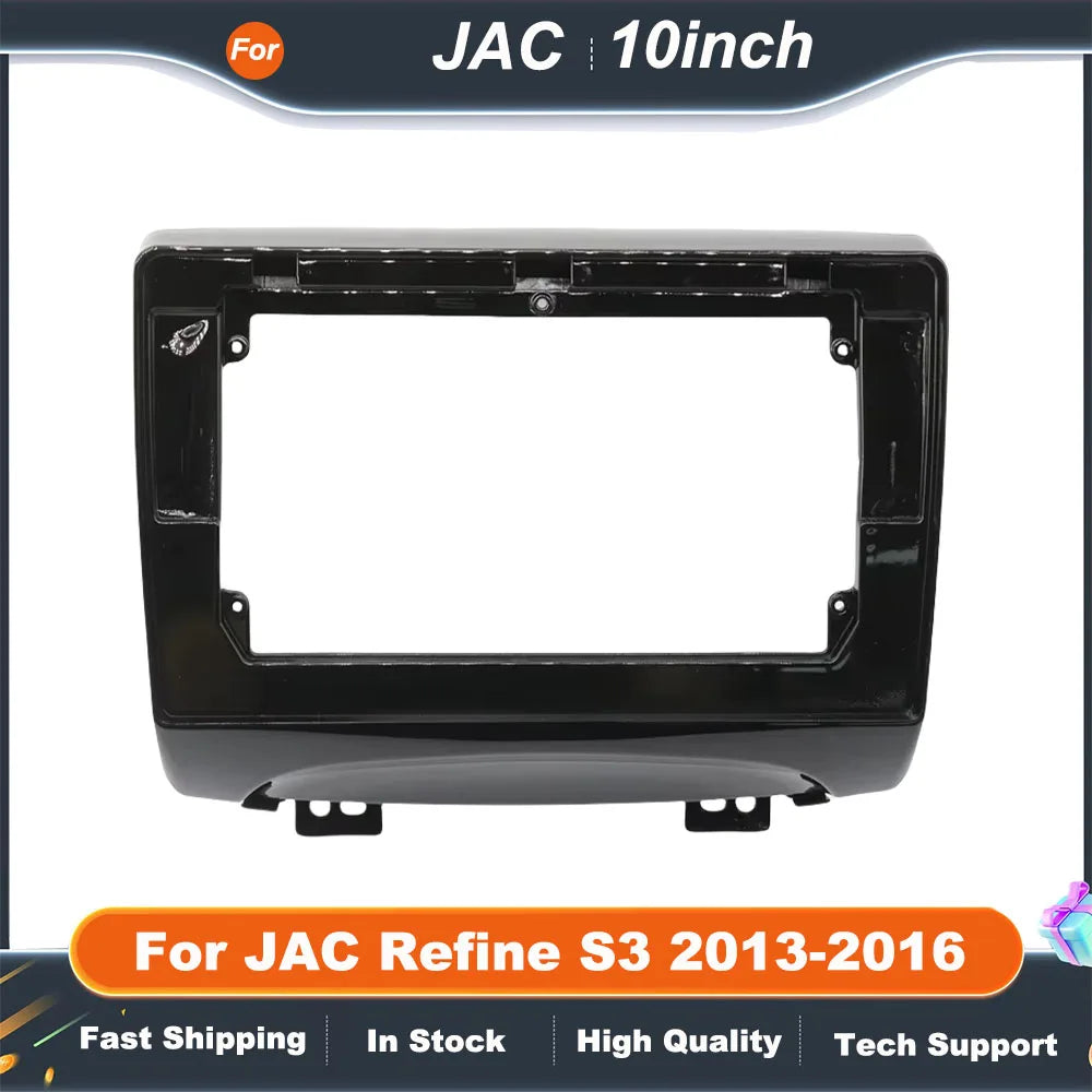 10 Inch car stereo frame Adapter Kit for JAC Refine S3 2013-2016 |CANBUS Decoder  Android Radio Installation