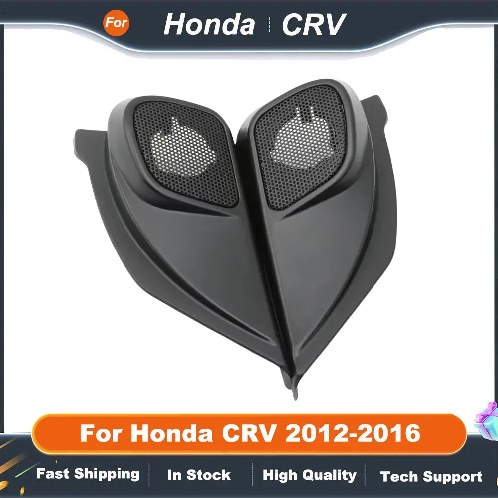 2PCS Car Speaker Mounts for Honda CRV 2012-2016 Tweeter Refitting Audio Door Angle Cover Boxes