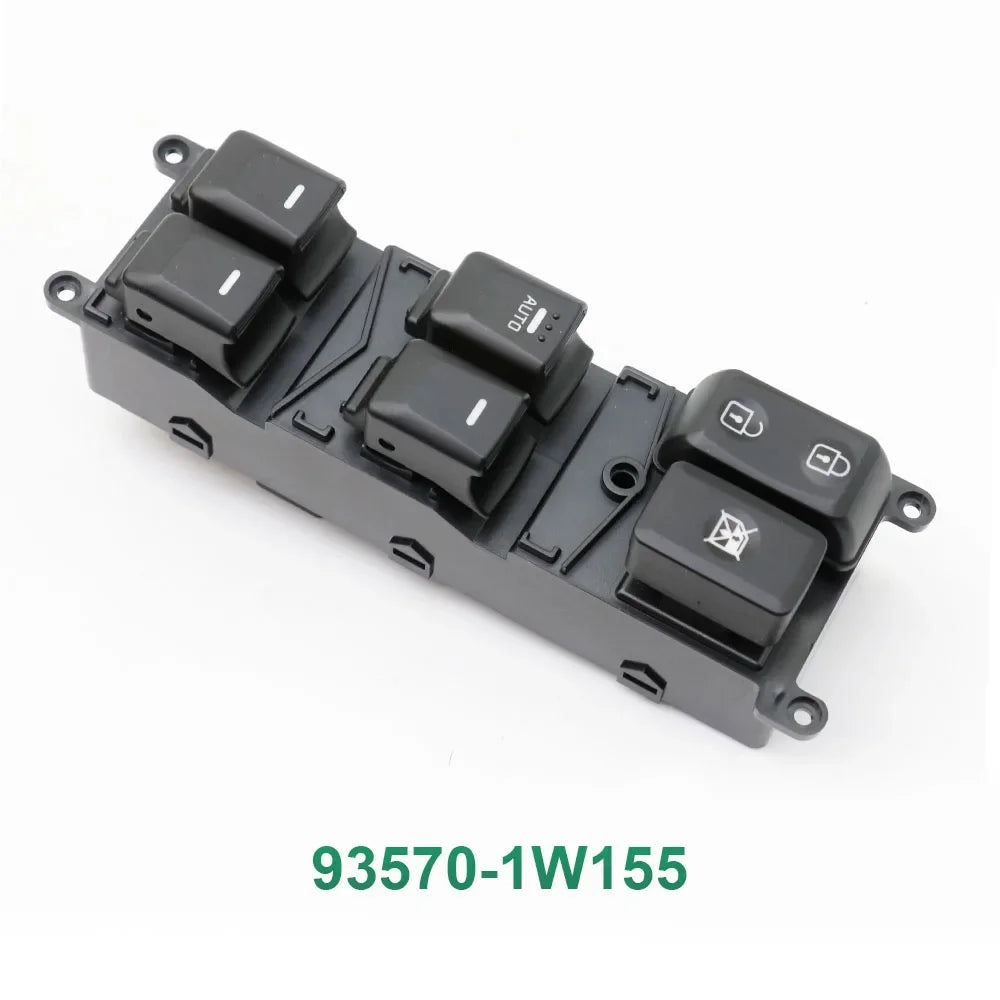 New Car Front Left Drive Side Power Window Control Switch Button for Kia Rio (4Door) 2012-2015 93570-1W155