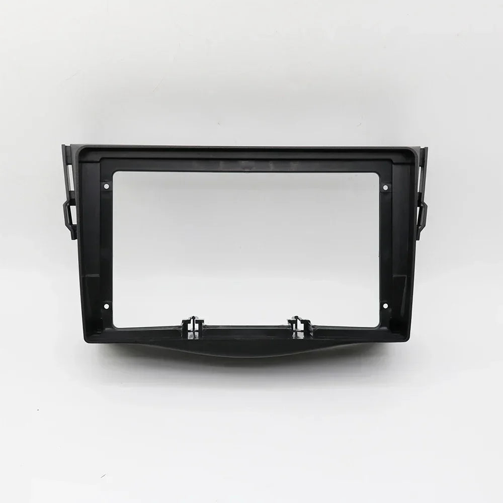 9 Inch 22.86cm for 2007-2012 Car DVD Frame Audio Dash Trim Kits Facia Panel Radio Player Screen 2 Din for TOYOTA RAV4