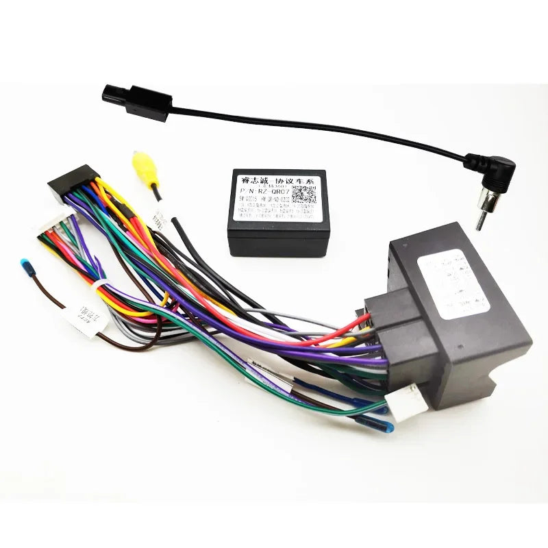 Quadlock Wiring Harness CAN Bus Decoder 16 Pin Plug to Quad Lock Car Android Cable Adapter for Chery Tiggo 7 8 5 4 3 2 Arrizo 5