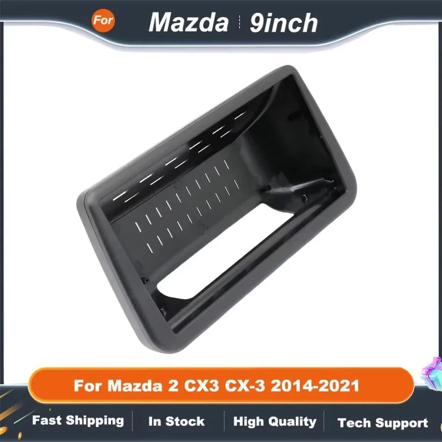9 InchCar Stereo frame for Mazda 2 CX3 CX-3 2014-2021 Android Stereo Dash Panel Adapter Installation Kit