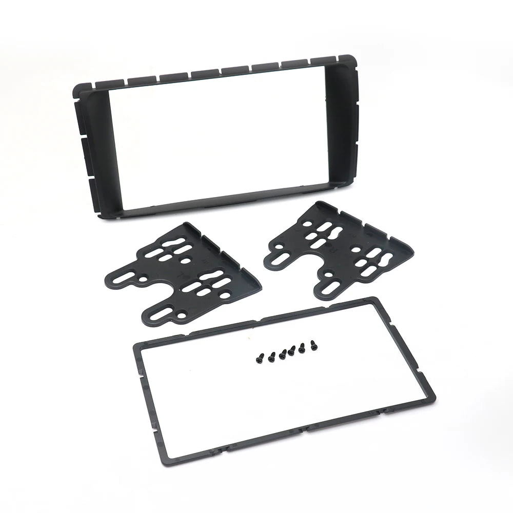 2 Din For Toyota Hilux Fortuner 2012-2014 DVD Navigation Car Accessories Fascias Stereo Radio Panel Frame Cover