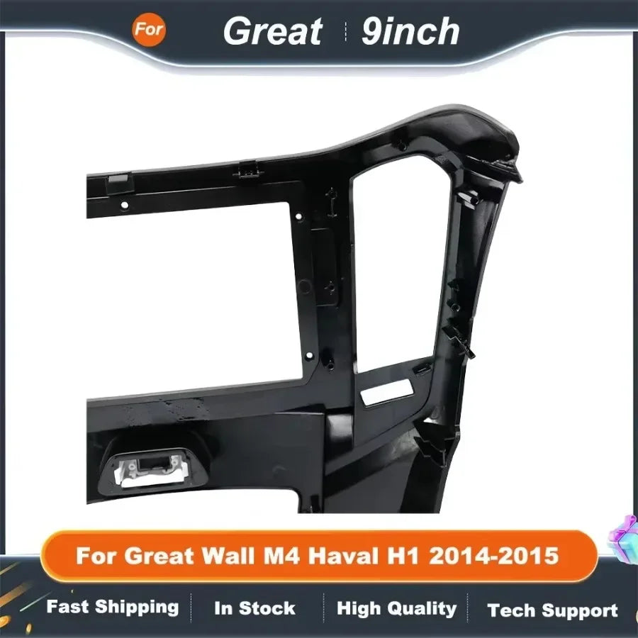 9 INCH Car Radio FasciaAdapter For Great Wall M4 Haval H1 2014-2015 Android Radio Audio Dash Fitting Panel Kit