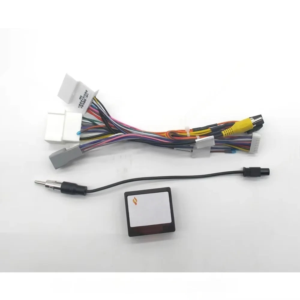 16 Pin Canbus box Adaptor RP5-RN-101 For Renault Captuer Clio /Express 2021 With Wiring Harness Cable Android Car Radio