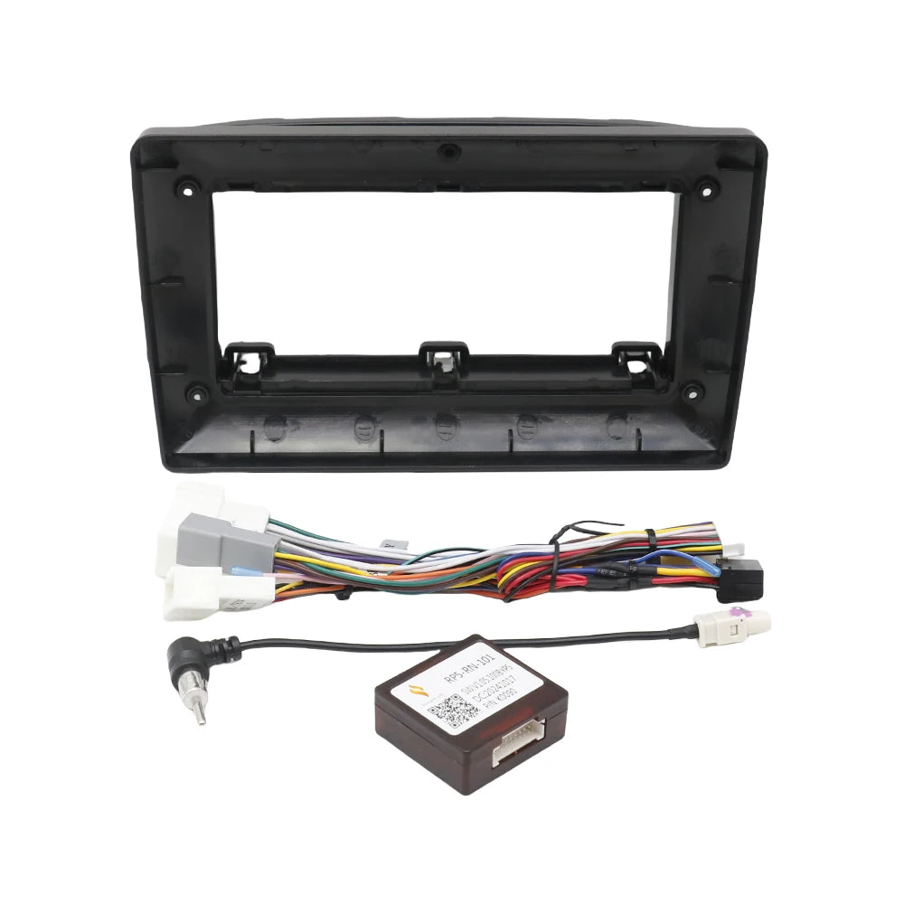 car radio frame For Renault Sandero Dacia Duster Captur Lada Xray with Cable panel  Dashboard