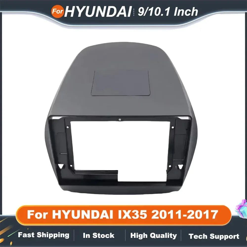 2Din Car Radio Fascia Frame for HYUNDAI IX35 2011-2017 10.1/9 Inch Android MP5 Stereo Panel
