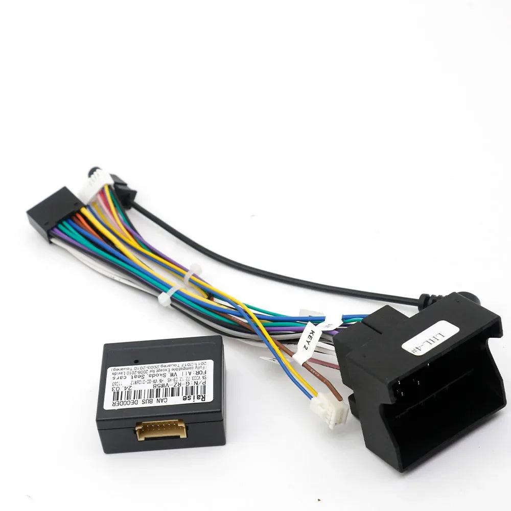 Android Car Media Player Navi Radio CANBUS BOX Wire harness For Volkswagen Golf 5/6/Polo/Passat/Jetta/Tiguan/Touran/Skoda