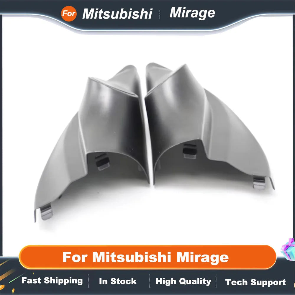 2PCS Car Speaker Mounts for Mitsubishi Mirage Tweeter Refitting Audio Door Angle Cover Boxes