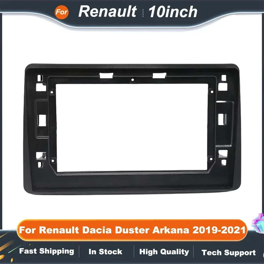 10 Inch Android Car Audio Fascia Panel for Renault Dacia Duster Arkana 2019-2021
