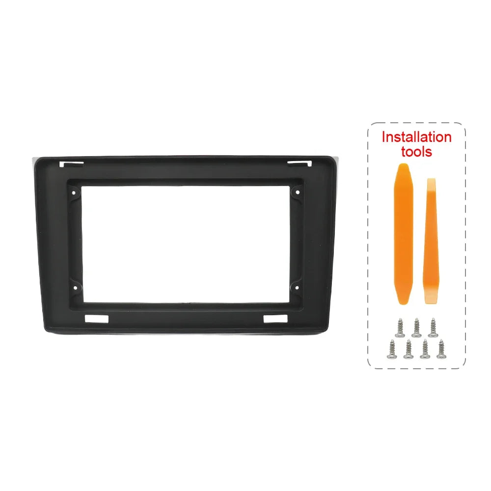 10.Inch Universal Car Radio Frame for Mazda CX9 2006-2016 Head Unit 2 Din DVD GPS MP5 Frame Android Player Dash Panel