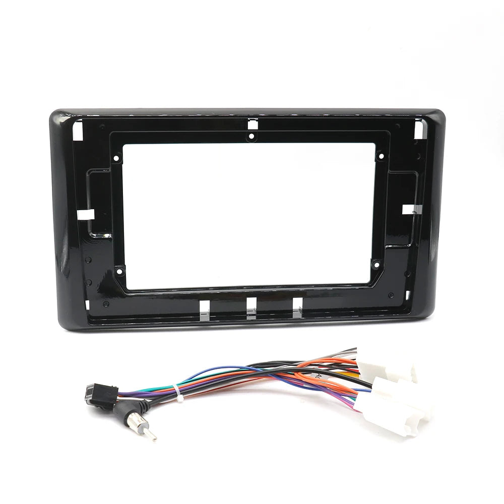 Car Interior Dashboard Accessories DVD Stereo Radio Frame Adaptar Fascia Panel 10 Inch for Toyota Raize 2021