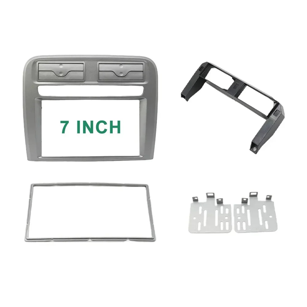 7/9 Inch Double 2 Din Car Radio Fascia Fit for Fiat Grand Punto 2005-2009 Dash Mounting Installation Trim Frame Stereo Kit