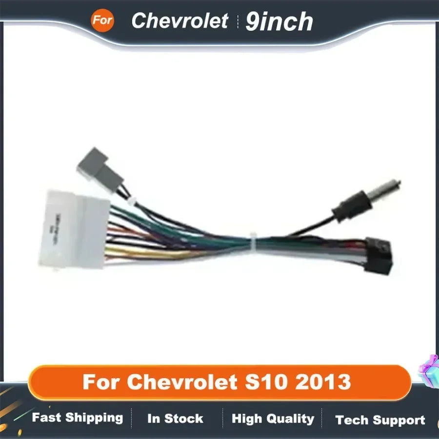 9 Inch Car Radio Frame for CHEVROLET S10 2013 Auto Radio Fascia Frame Car Dashboard Accessories