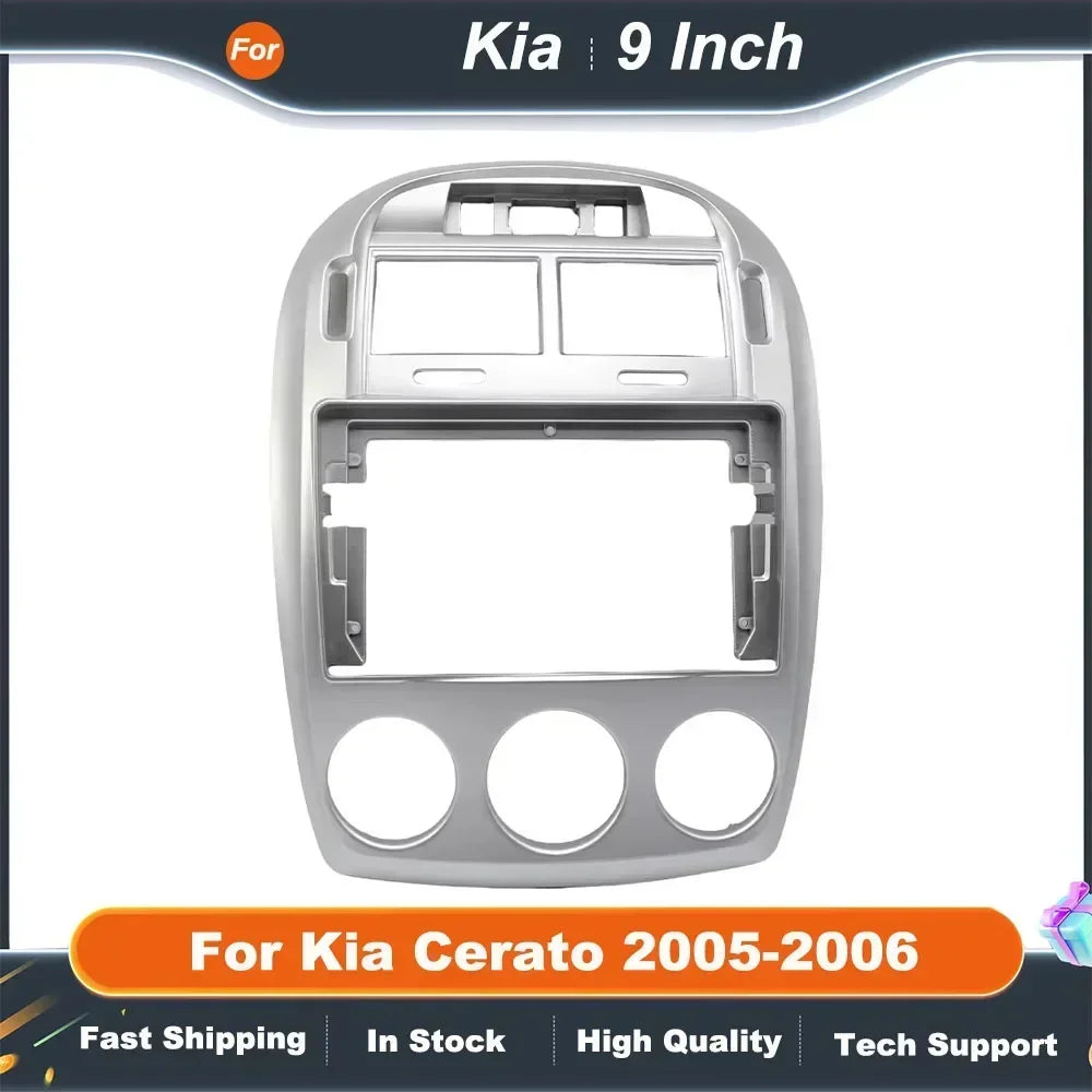 9 Inch Android car multimedia frame for Kia Cerato 2005-2006 Installation Kit