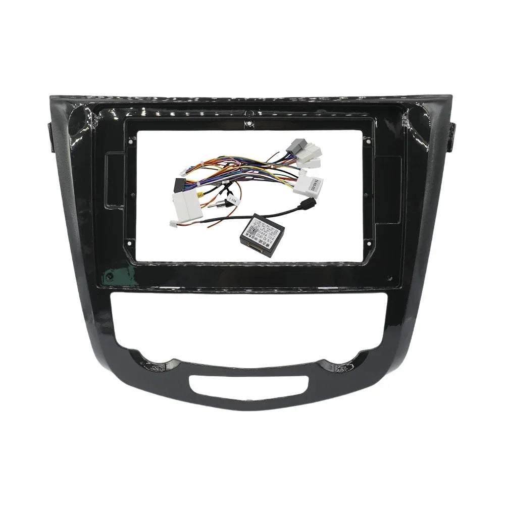 10.1 Inch For NISSAN Qashqai Xtrail 2015-2019 Car Radio Stereo Fascia Frame Head Unit Android Screen GPS MP5 Player Dash Cover P