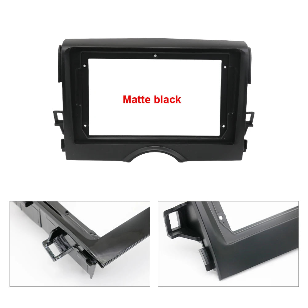 9 Inch Car Frame Fascia Adapter Canbus Box Decoder For Toyota Reiz Mark X 2010-2013 Android Radio Dash Fitting Panel Kit