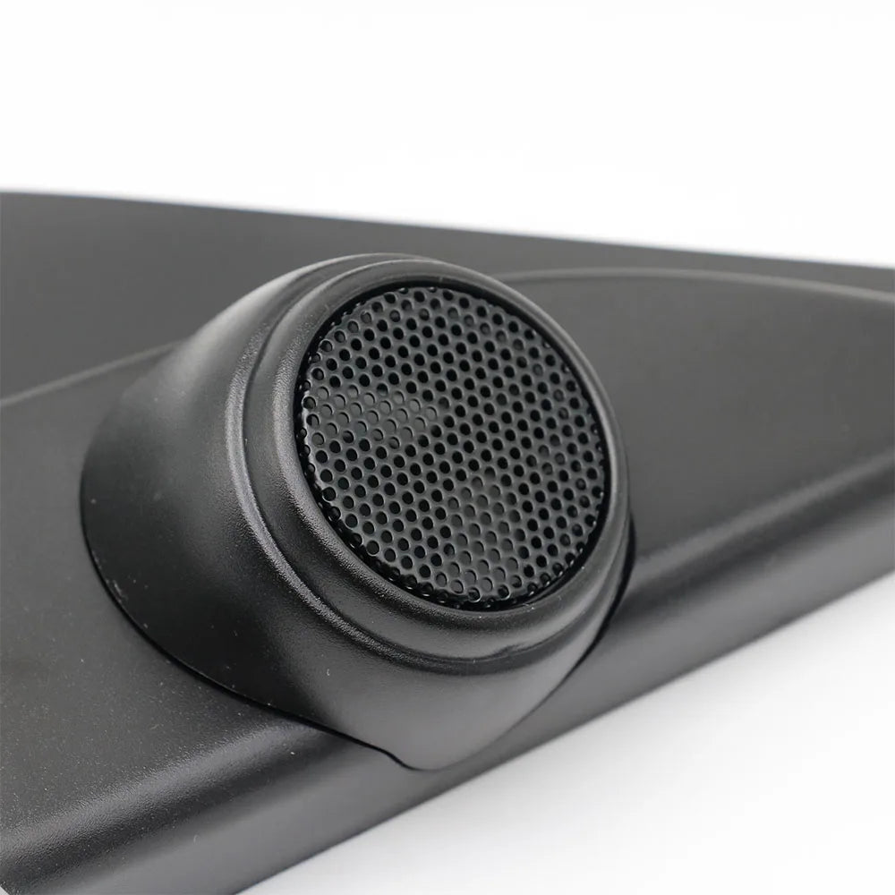 For Toyota Fortuner 2016-2019 2PCS Car Tweeter Refitting Audio Door Angle Gum Speaker Cover Boxes Mounts