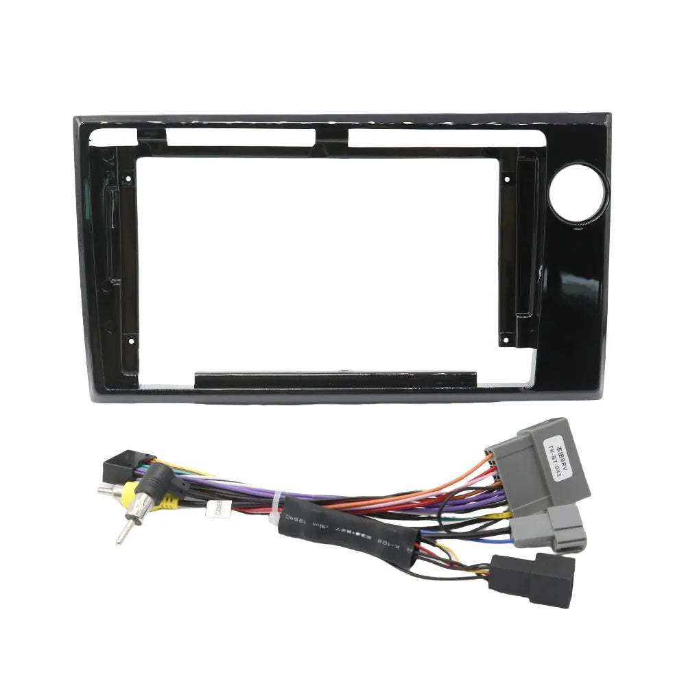 9 Inch Car Frame Fascia Adapter For Honda BRV Amaze Brio 2015 Android Radio Dash Fitting Panel Kit